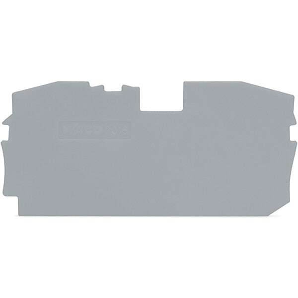 WAGO Abschluss-u.Zwischenplatte 1mm dick 2016-1291